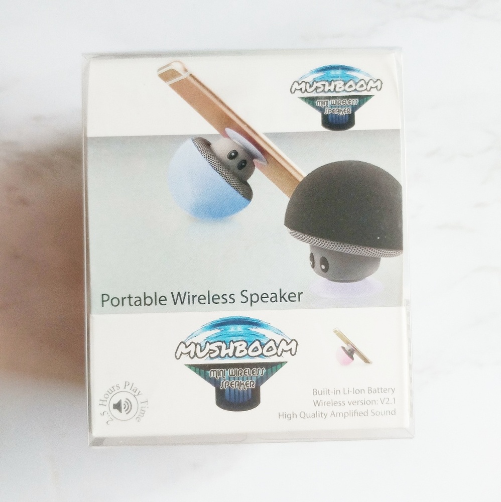 5/$15 Mushboom Mini Mushroom Bluetooth Speaker - Picture 7 of 8